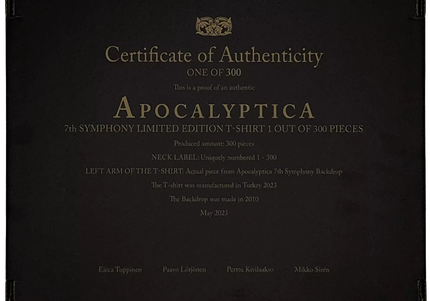 APOCALYPTICA - 7th Symphony Anniversary Deluxe Box