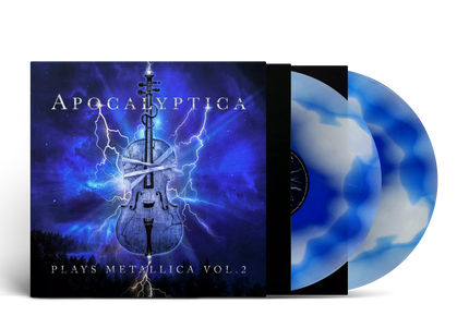 APOCALYPTICA - Plays Metallica Vol.2 (Blau-weißes "Swirl" Doppel-Vinyl)