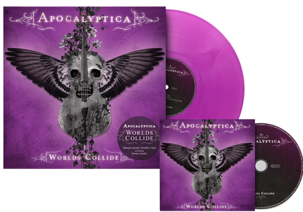 APOCALYPTICA - Worlds Collide Bundle (CD &amp; Purple Opaque Double-Vinyl)