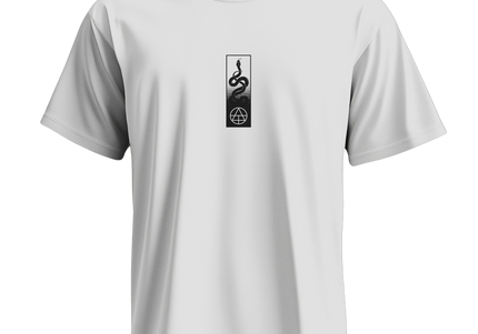 ATLAS - Minimalist White T-Shirt