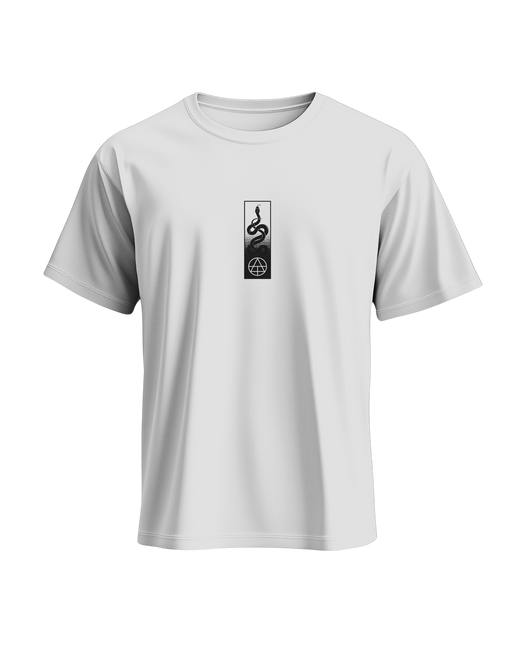 ATLAS - Minimalist White T-Shirt