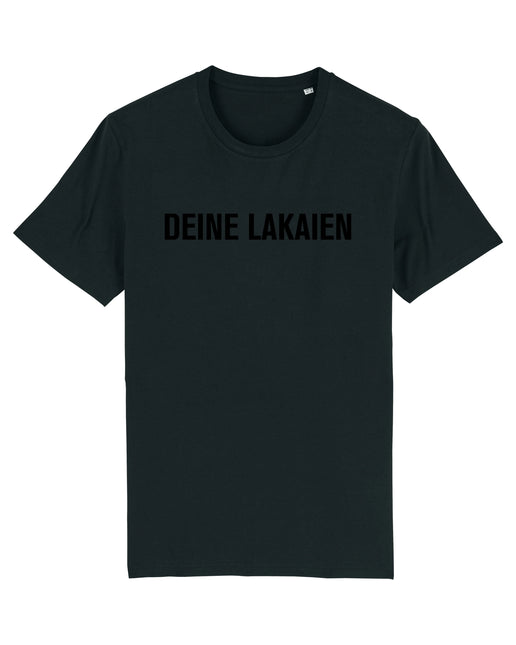 DEINE LAKAIEN - All Black (Foam Print) T-Shirt