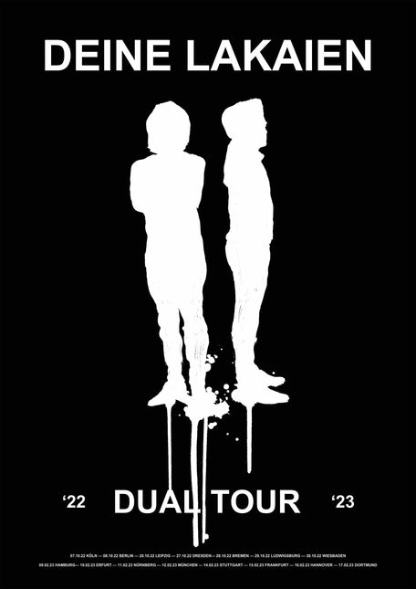 DEINE LAKAIEN - Dual Tour 22-23 (Poster)