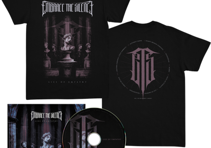 EMBRACE THE SILENCE - Lies Of Empathy Bundle (CD & T-Shirt)