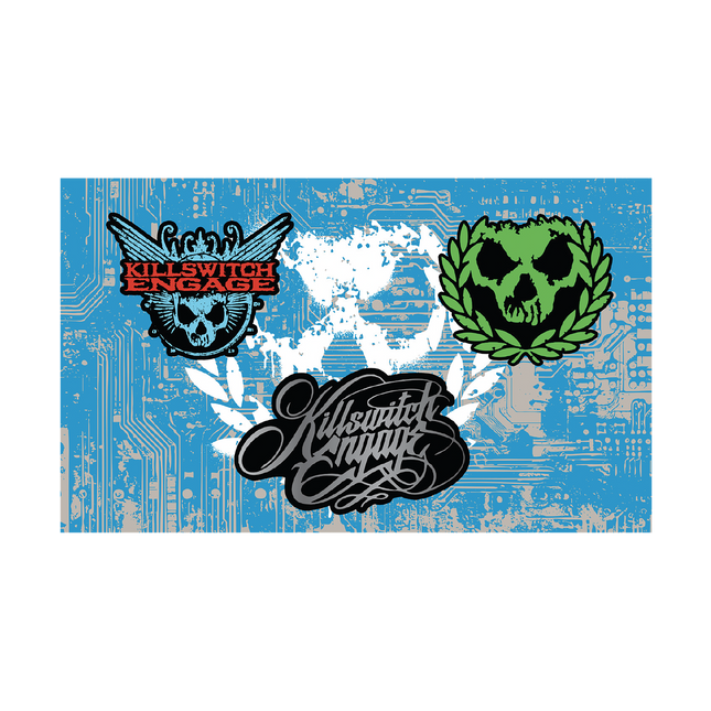 KILLSWITCH ENGAGE - KSE logo pin set