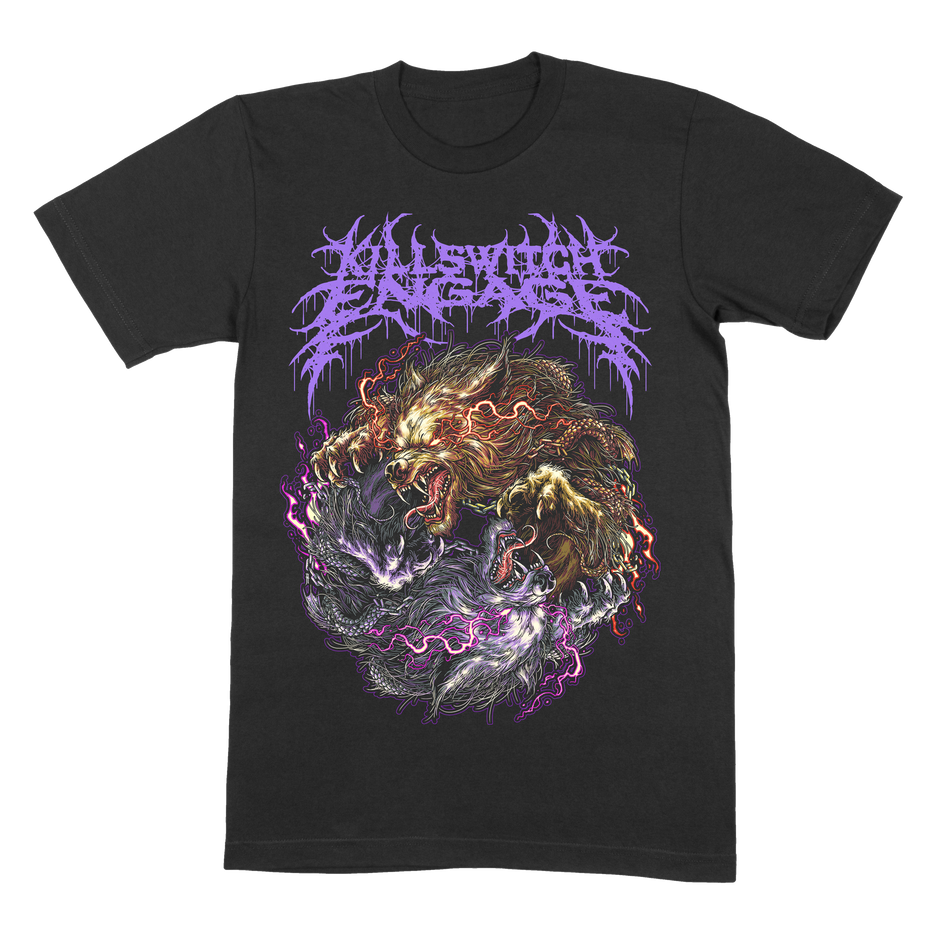 KILLSWITCH ENGAGE - Yin Yang Wolves T-Shirt