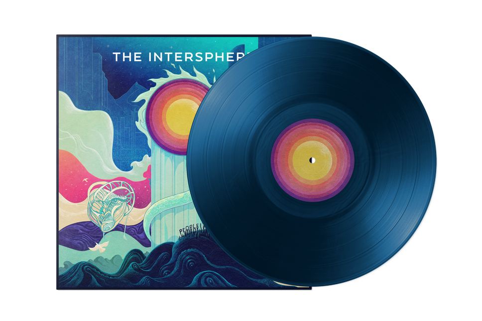 THE INTERSPHERE - Peopleized LP (Transparent Blue Vinyl)