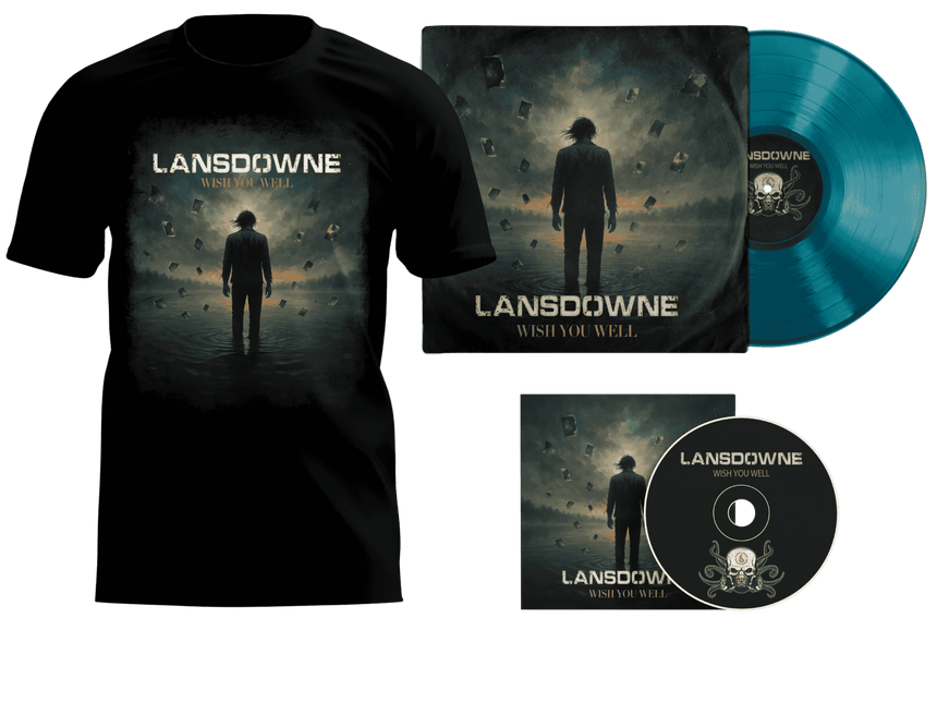 Lansdowne - Wish You Well T-Shirt, LP & CD Bundle