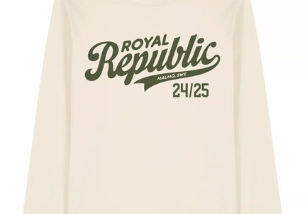 ROYAL REPUBLIC - Baseball Logo 24/25 (Natural) Longsleeve