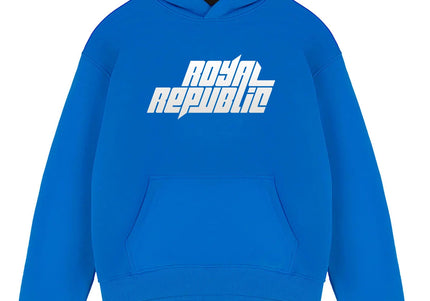 ROYAL REPUBLIC - Logo Hoodie (Blue)