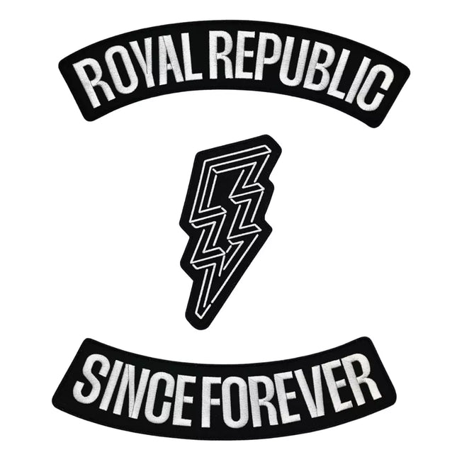 ROYAL REPUBLIC - Since Forever Backpatch-Set