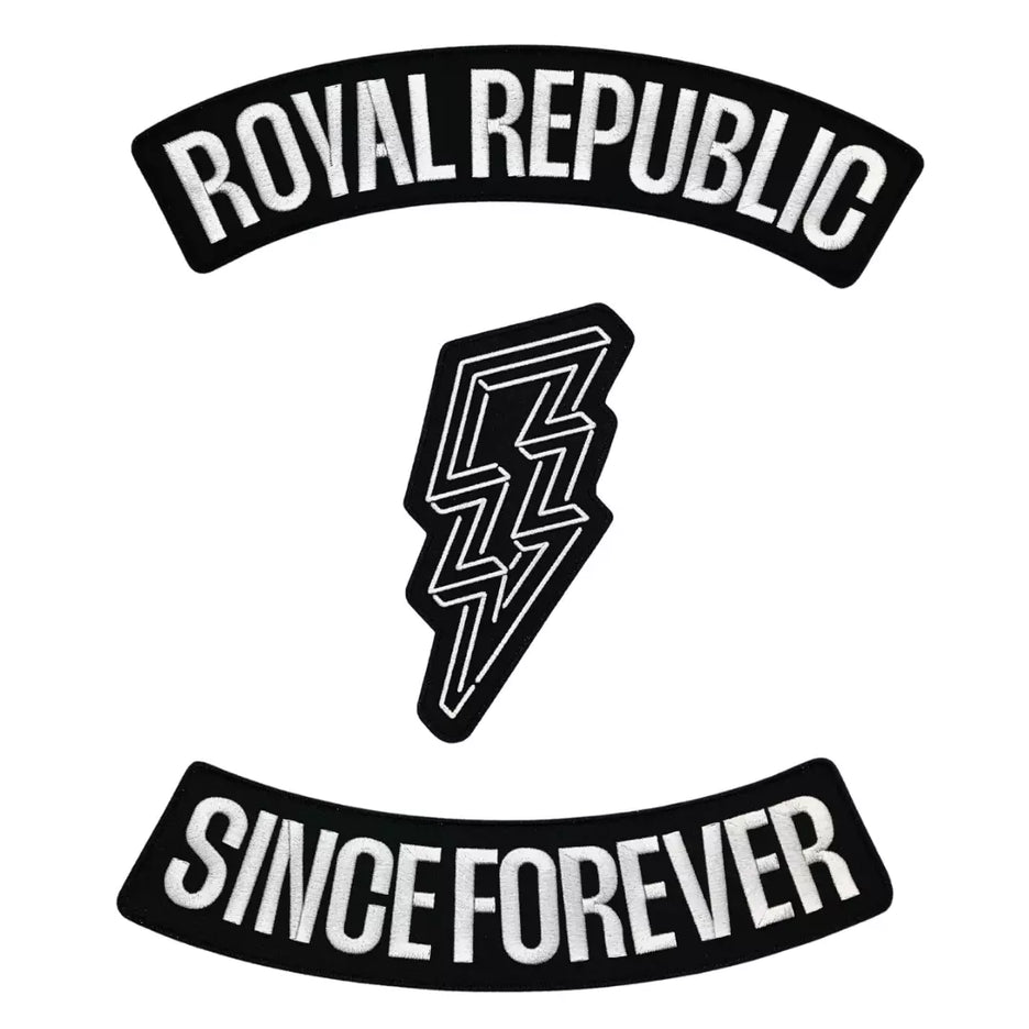 ROYAL REPUBLIC - Since Forever Backpatch-Set
