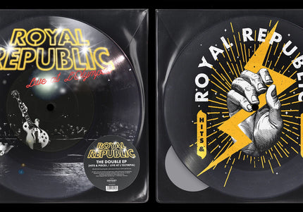 ROYAL REPUBLIC - The Double EP (Hits &amp; Pieces / Live at l'Olympia) (Picture Vinyl)