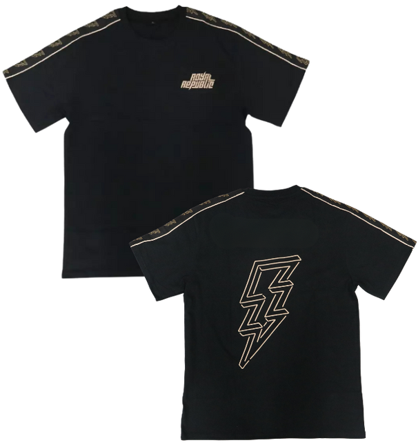 ROYAL REPUBLIC - LoveCop (Black/Gold) T-Shirt