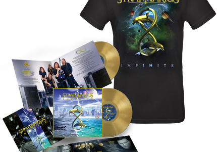 STRATOVARIUS - Infinite Doppel-Vinyl (2026 Re-Issue gold 2-LP & T-Shirt