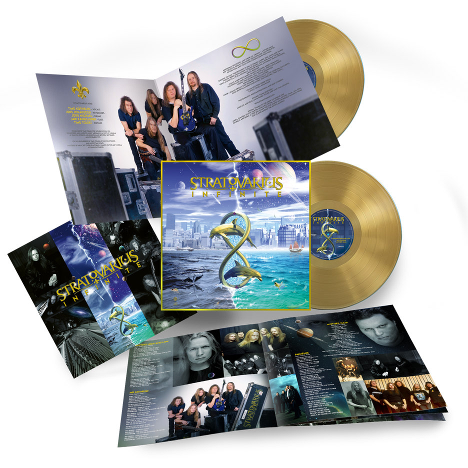 STRATOVARIUS - Infinite Doppel-Vinyl (2026 Re-Issue gold 2-LP)