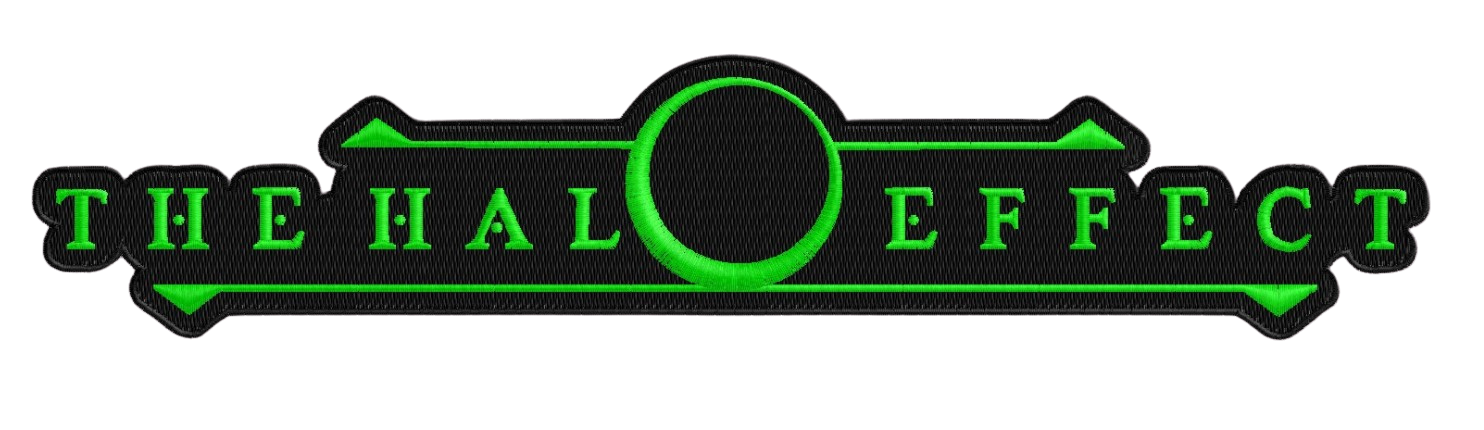 THE HALO EFFECT - Logo Cut-Out Backpatch