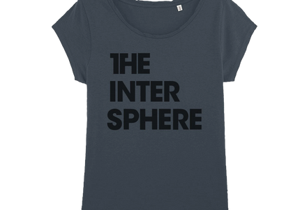 THE INTERSPHERE - Logo T-Shirt Gray (Ladies)