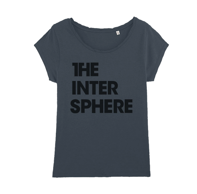 THE INTERSPHERE - Logo T-Shirt Gray (Ladies)