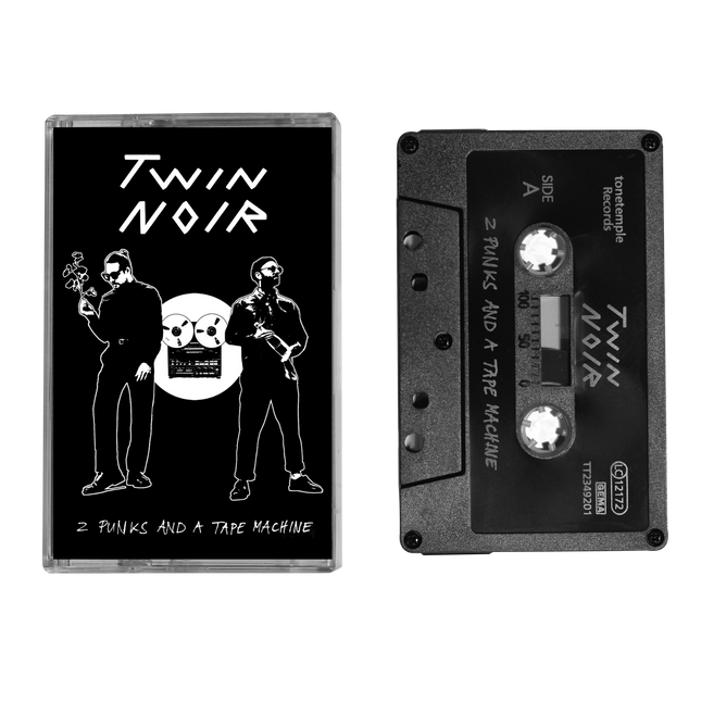 TWIN NOIR - 2 Punks And A Tape Machine MC (Schwarzes Tape)