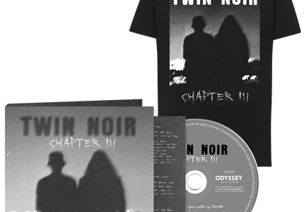 TWIN NOIR - Chapter 3 T-Shirt & CD Bundle
