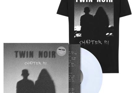TWIN NOIR - Chapter 3 T-Shirt & Crystal Clear Vinyl Bundle