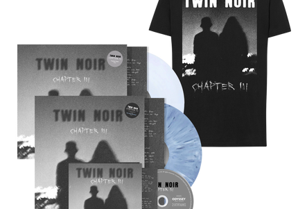 TWIN NOIR - Chapter 3 T-Shirt, Vinyl & CD Bundle