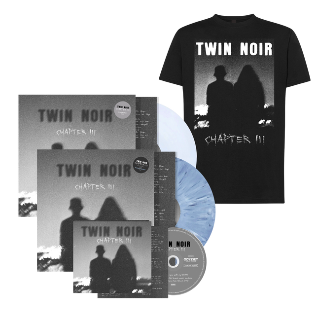 TWIN NOIR - Chapter 3 T-Shirt, Vinyl & CD Bundle
