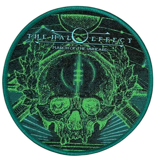 THE HALO EFFECT - March Of The Unheard Patch (dark green)