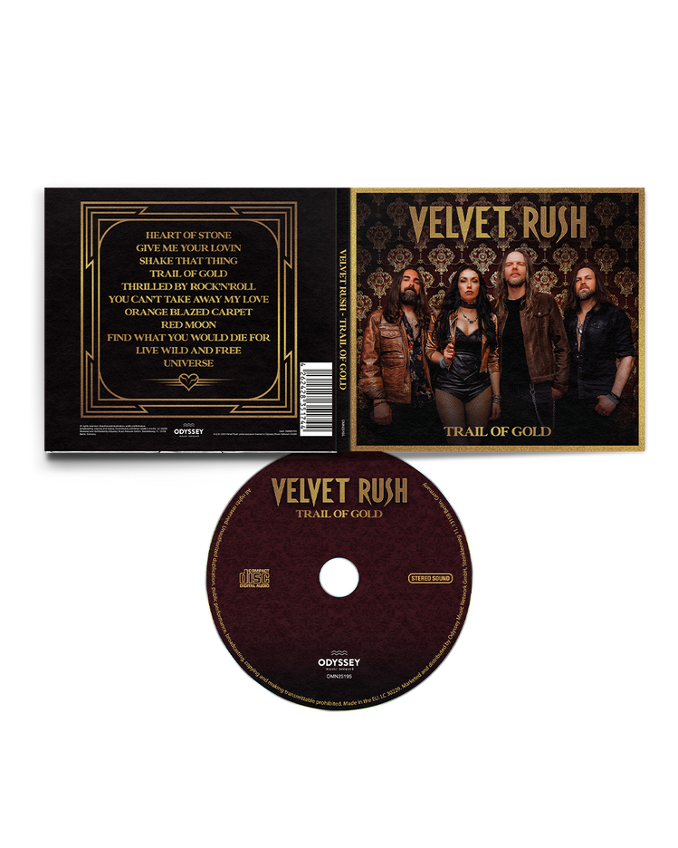 VELVET RUSH - Trail Of Gold CD (Digisleeve)
