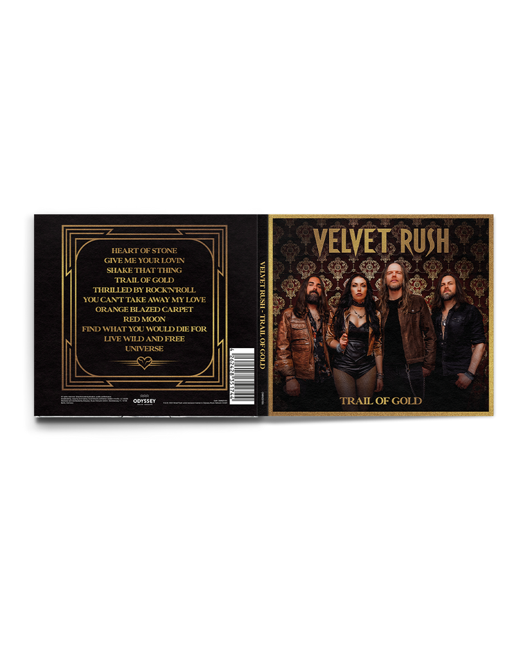 VELVET RUSH - Trail Of Gold CD (Digisleeve)