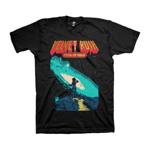 VELVET RUSH - Trail Of Gold T-Shirt