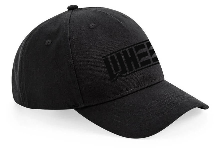 WHEEL - Logo Black On Black Baseball Cap