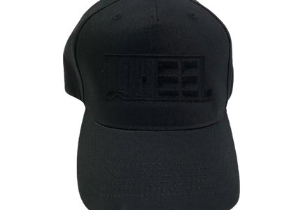 WHEEL - Logo Black On Black Baseball Cap