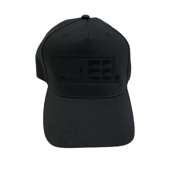 WHEEL - Logo Black On Black Baseball Cap