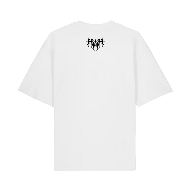 HEARTLESS HUMAN HARVEST - White Deathcore T-Shirt