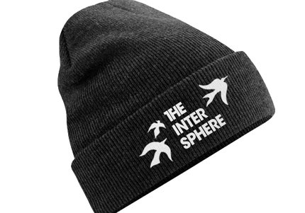 THE INTERSPHERE - Birds Logo Beanie (charcoal)
