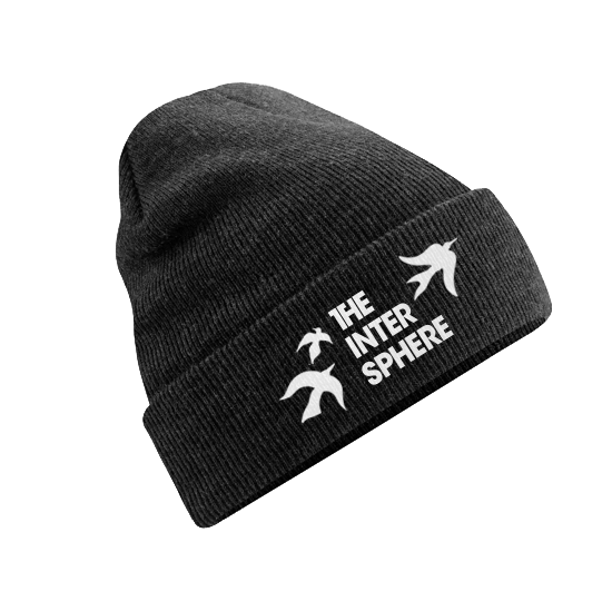 THE INTERSPHERE - Birds Logo Beanie (charcoal)