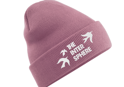 THE INTERSPHERE - Birds Logo Beanie (dusty purple)