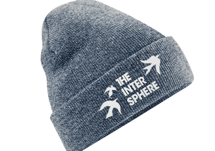 THE INTERSPHERE - Birds Logo Beanie (heather navy)