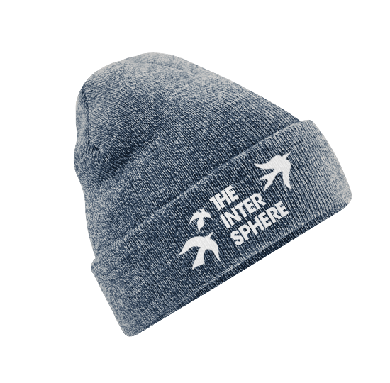 THE INTERSPHERE - Birds Logo Beanie (heather navy)